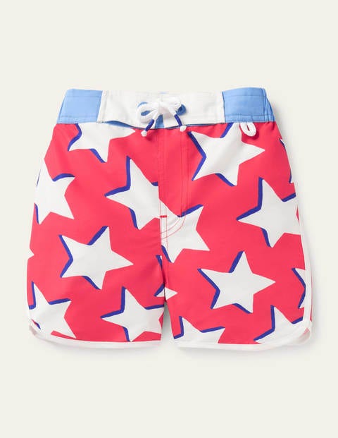 Surf Shorts - Jam Red Shadow Star