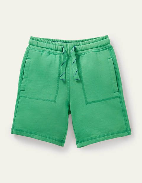 Garment-dyed Sweatshorts - Iguana Green