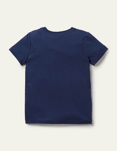 T-shirt paysage phosphorescent - Léopard bleu tribord