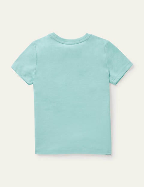 Graphic Layers T-shirt - Georgian Blue Rainforest