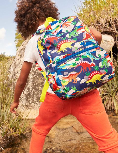 School Bag - Multi Dinosaurs