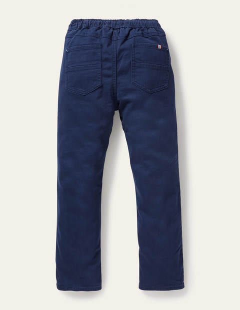 Lässige schmale Hose zum Hineinschlüpfen - Schuluniform-Navy Lässige schmale Hose zum Hineinschlüpfen - Schuluniform-Navy