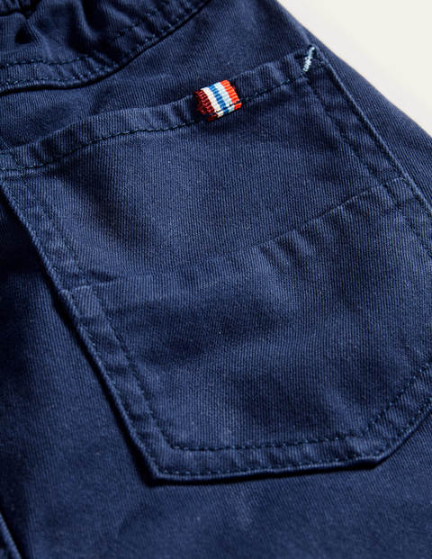 Lässige schmale Hose zum Hineinschlüpfen - Schuluniform-Navy Lässige schmale Hose zum Hineinschlüpfen - Schuluniform-Navy