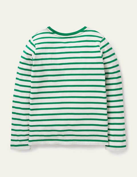 Lift-the-flap Vehicle T-shirt - Ivory/Highland Green Digger Lift-the-flap Vehicle T-shirt - Ivory/Highland Green Digger