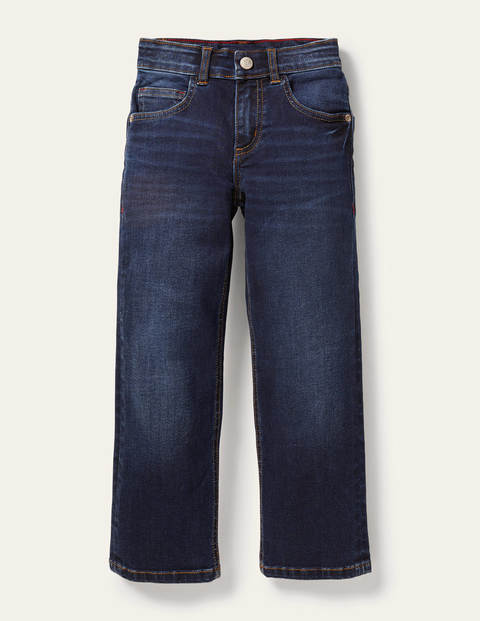 Jeans mit geradem Bein und Adventure-Flex - Dunkles Vintageblau
