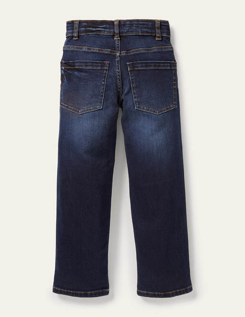 Jeans mit geradem Bein und Adventure-Flex - Dunkles Vintageblau