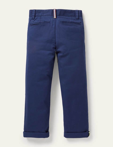 Chino Stretch Trousers - College Navy