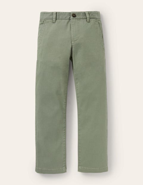 Chino Stretch Trousers - Pottery Green
