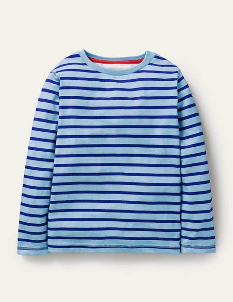 Supersoft Long-sleeved T-shirt - Bright Bluebell/Blue Wave