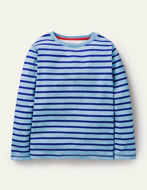Supersoft Long-sleeved T-shirt - Bright Bluebell/Blue Wave Supersoft Long-sleeved T-shirt - Bright Bluebell/Blue Wave