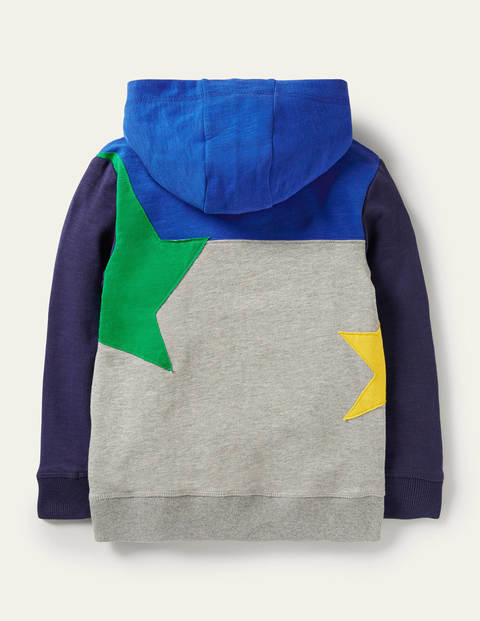 Sweat à capuche colourblock - Étoile gris chiné Sweat à capuche colourblock - Étoile gris chiné