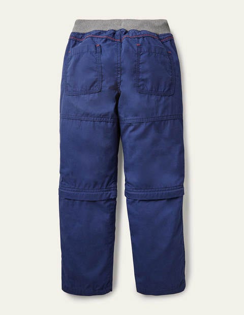 Pantalon technique zippé - Bleu marine universitaire