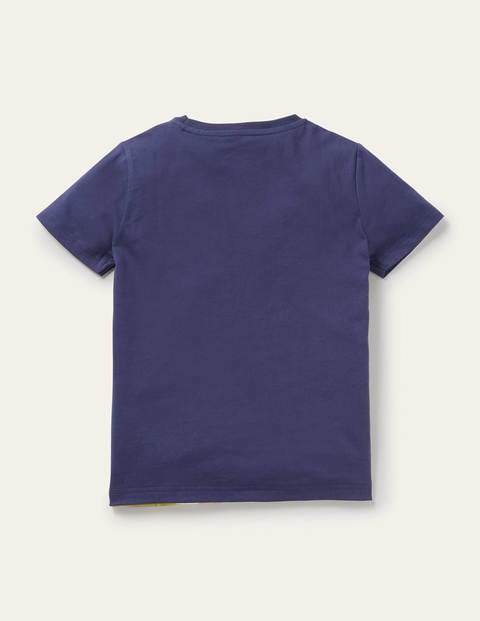 Animal Appliqué T-shirt - Starboard Blue Seals Animal Appliqué T-shirt - Starboard Blue Seals
