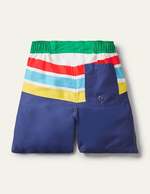 Board Shorts - Starboard Blue Rainbow
