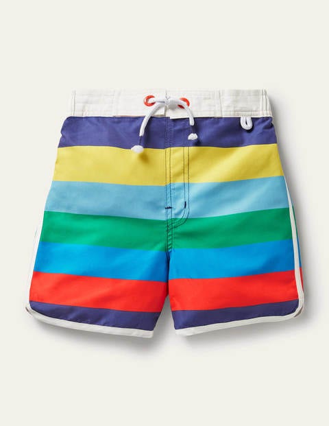 Surf Shorts - Rainbow Stripe Surf Shorts - Rainbow Stripe