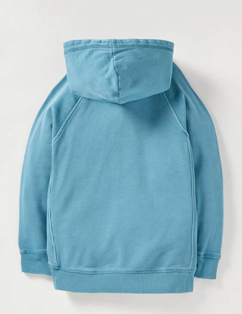 Garment Dye Hoodie - Bright Bluebell Blue Garment Dye Hoodie - Bright Bluebell Blue