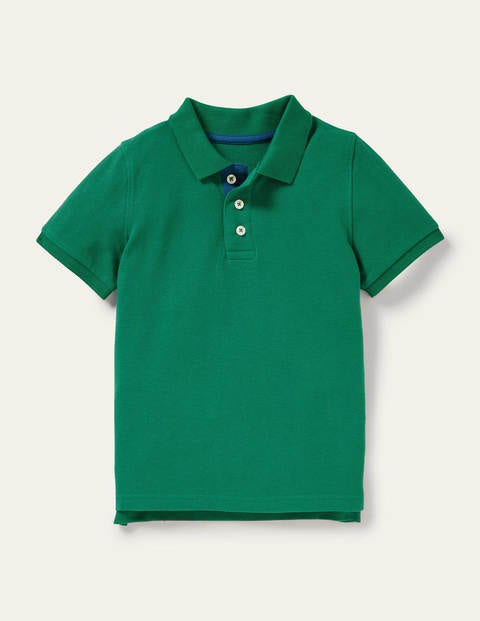 Piqué Polo Shirt - Forest Green