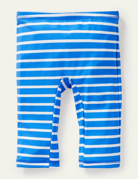 USF-Badeshorts - Poolblau/Weiß USF-Badeshorts - Poolblau/Weiß