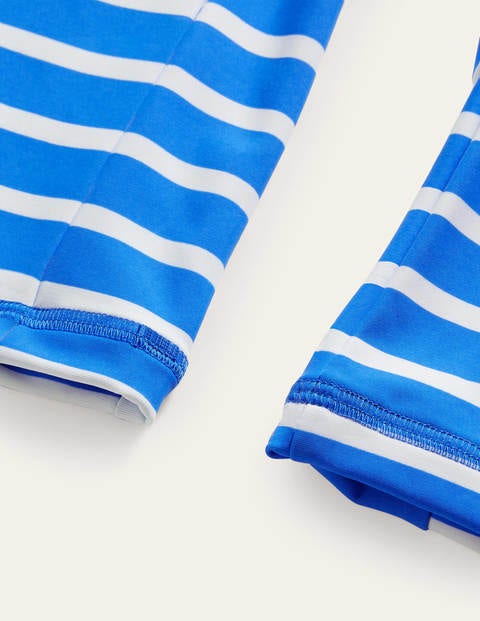 USF-Badeshorts - Poolblau/Weiß USF-Badeshorts - Poolblau/Weiß