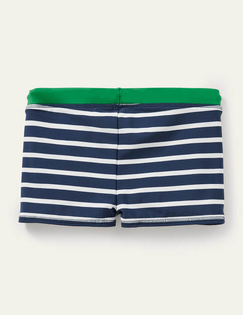 Caleçon de bain - Bleu marine/blanc Caleçon de bain - Bleu marine/blanc