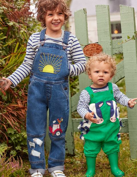 Fun Overalls - Dark Vintage Weather Fun Overalls - Dark Vintage Weather