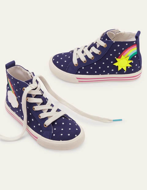 rainbow hi tops