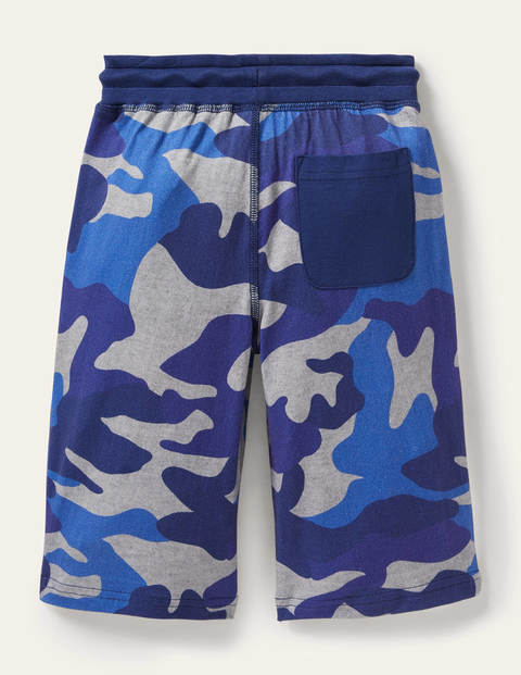 Jersey Baggies - Brilliant Blue Camouflage