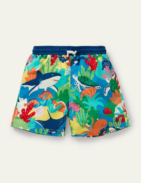 Swim Shorts - Multi Rainbow Reef