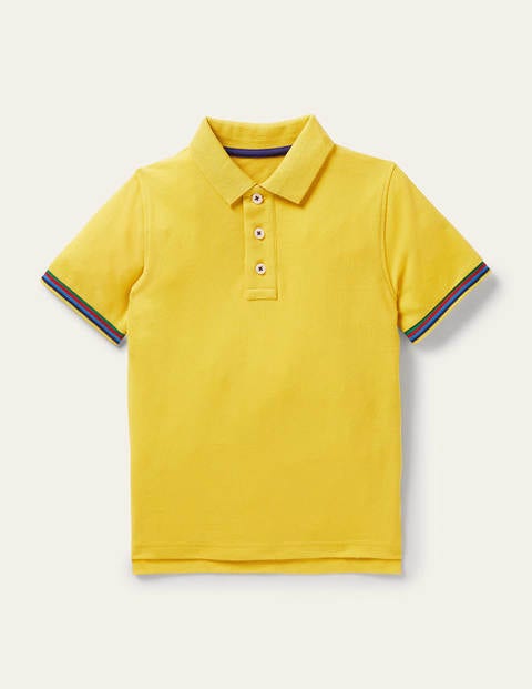 Piqué Polo Shirt - Daffodil Yellow