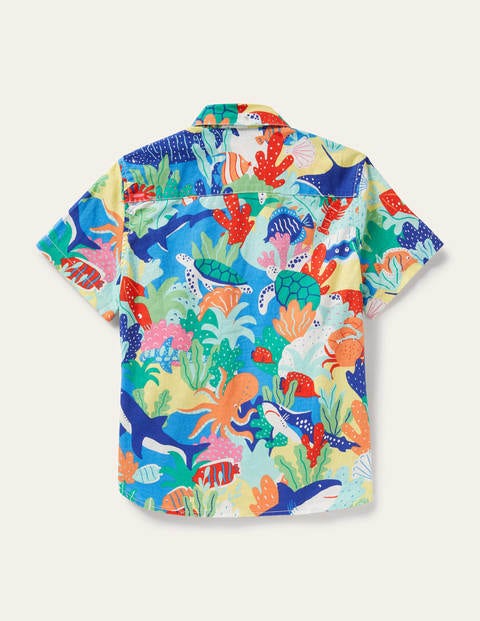 Vacation Shirt - Multi Rainbow Reef