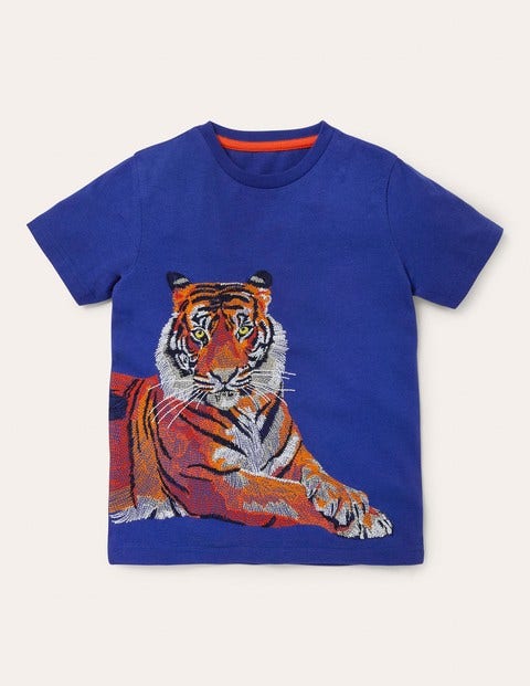 Superstitch T-shirt - Blue Wave Tiger