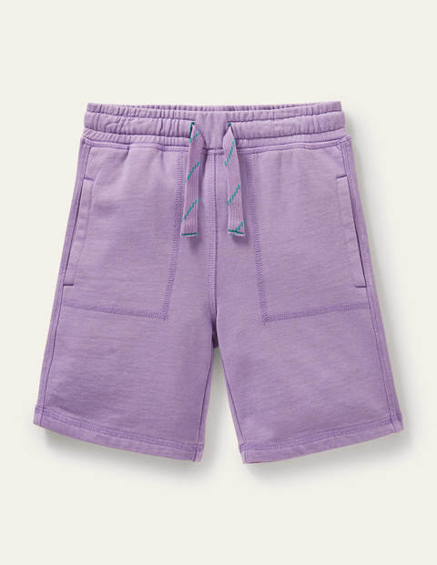 Garment-dyed Sweatshorts - Cool Violet