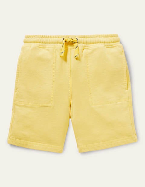Garment-dyed Sweatshorts - Sweetcorn Yellow