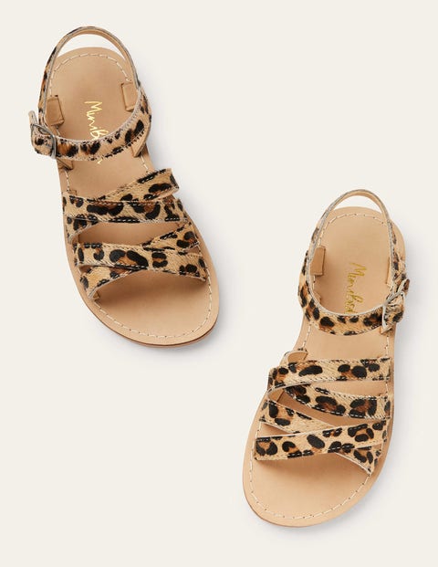 sandalen leopardenmuster