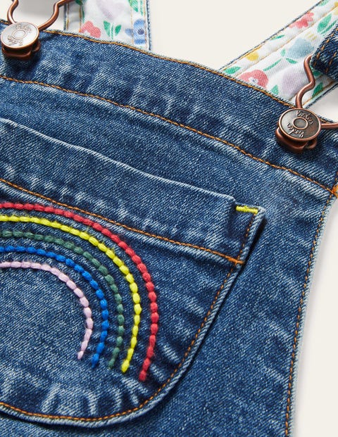 Fun Dungaree - Light Vintage Denim 