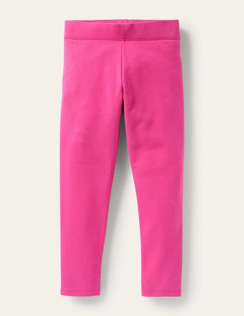 Plain Cosy Leggings - Tickled Pink