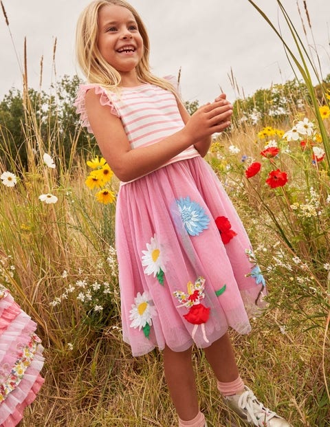 Tulle Dress - Formica Pink Flower Fairy 