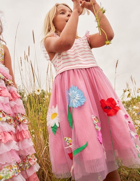 Tulle Dress - Formica Pink Flower Fairy 