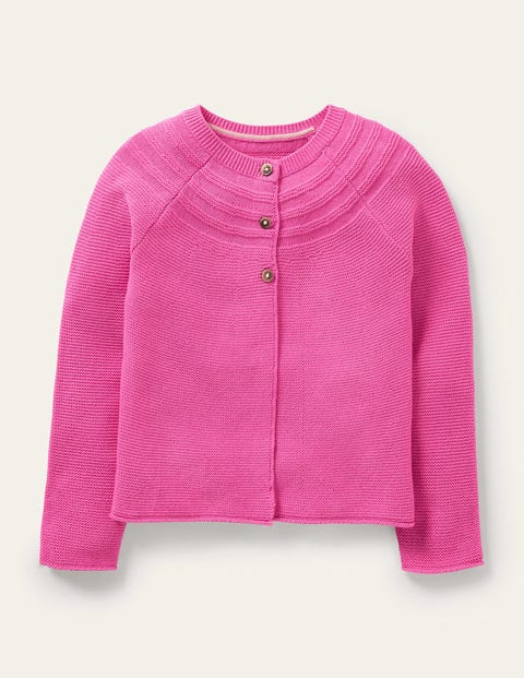 Cotton Cashmere Mix Cardigan - Tickled Pink