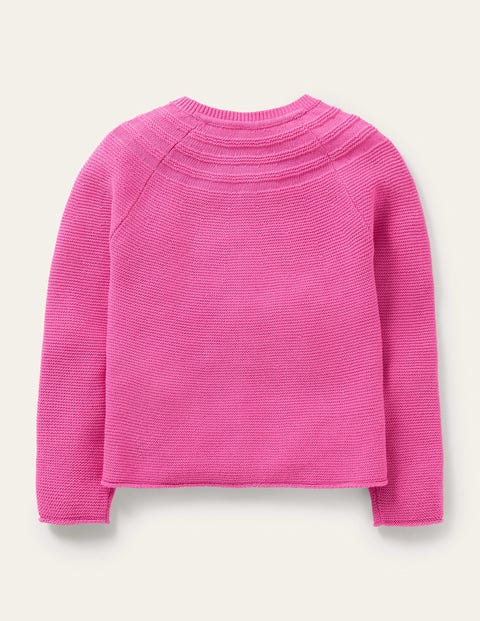 Cotton Cashmere Mix Cardigan - Tickled Pink