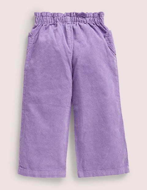 Wide Leg Pull-on Pants - Aster Purple