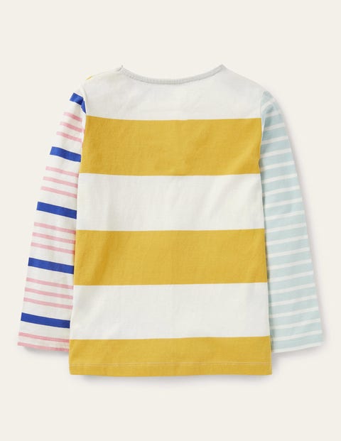 Mini Me Bretonshirt - Bunt, Regenbogenfarben