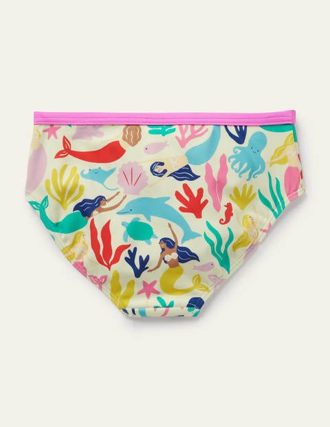 Patterned Bikini Bottoms - Multi Mermaids