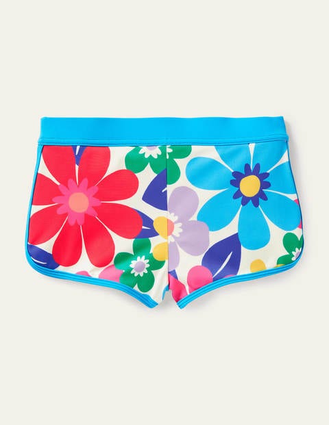 Patterned Swim Shorts - Multi Surf Floral