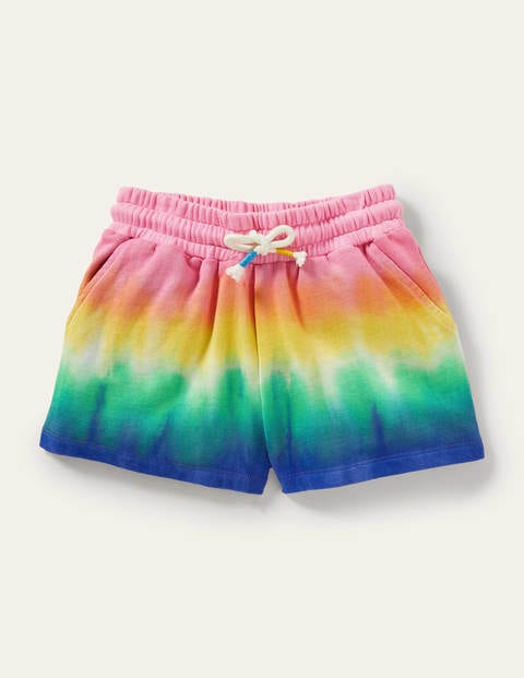 Gradient Dye Jersey Shorts - Multi Rainbow