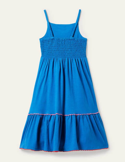 Maxi Jersey Dress - Bright Marina Blue