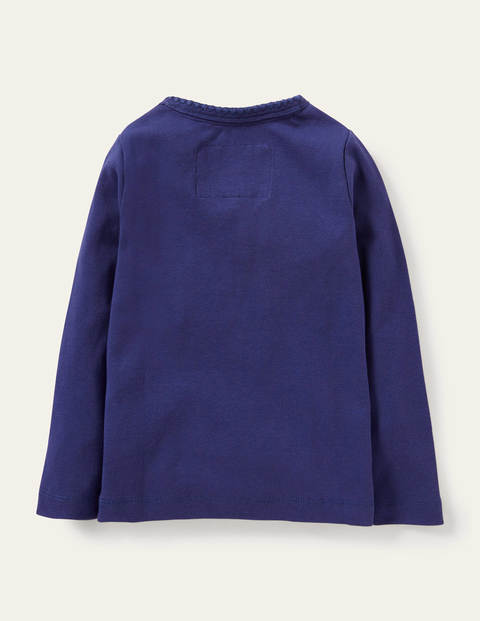 Long-sleeved Rosebud - Starboard Blue Long-sleeved Rosebud - Starboard Blue