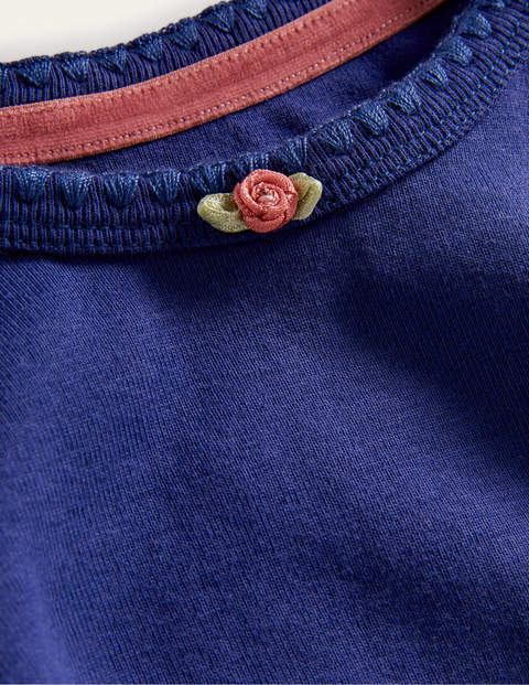 Long-sleeved Rosebud - Starboard Blue Long-sleeved Rosebud - Starboard Blue