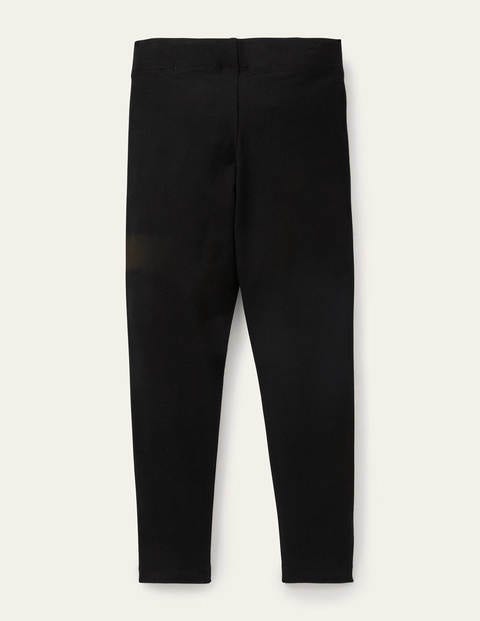 Einfarbige Leggings - Schwarz Einfarbige Leggings - Schwarz