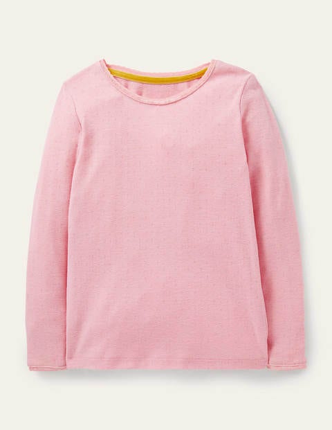 Supersoft Pointelle T-shirt - Formica Pink Supersoft Pointelle T-shirt - Formica Pink